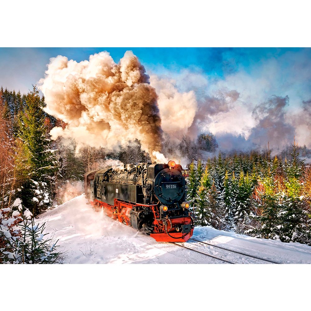 PUZZLE CASTORLAND 1000 PIEZAS STEAM TRAIN PUZZLE CASTORLAND 1000 PIEZAS STEAM TRAIN